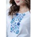 Embroidered t-shirt with long sleeves "Colours of Summer" White